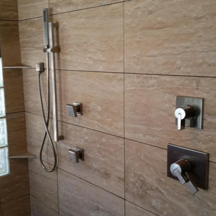 Shower fixture installation for Water Heater Replacement in Sheffield